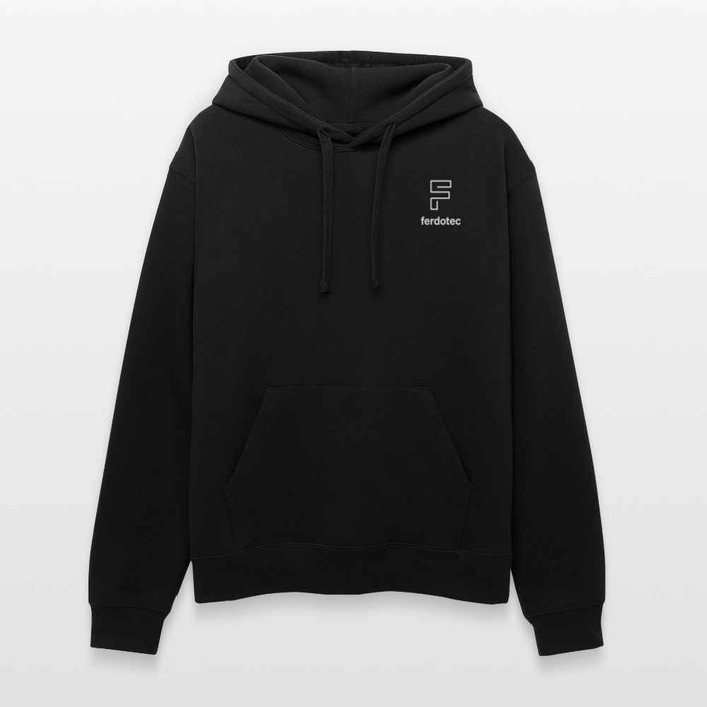Men’s Hooded Sweater by Russell - Schwarz