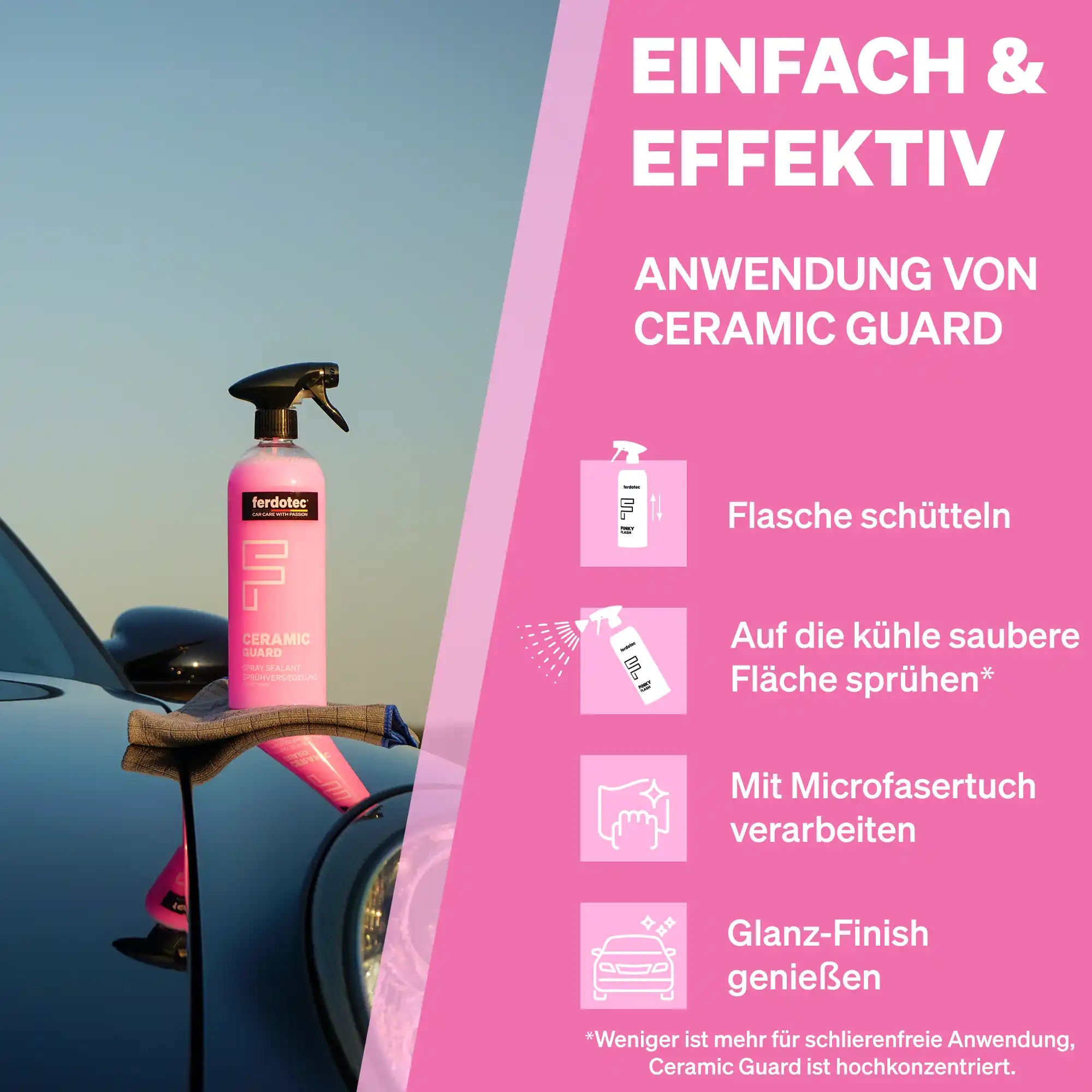 Ceramic Guard Sprühversiegelung