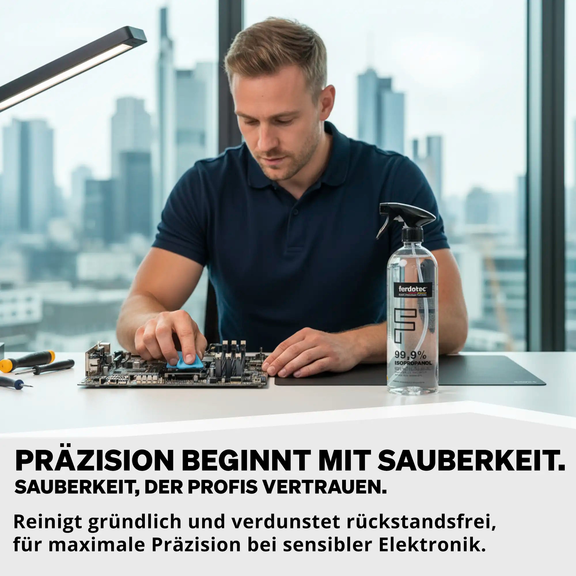 IPA 1L - Isopropanol 99,9% Sprühflasche