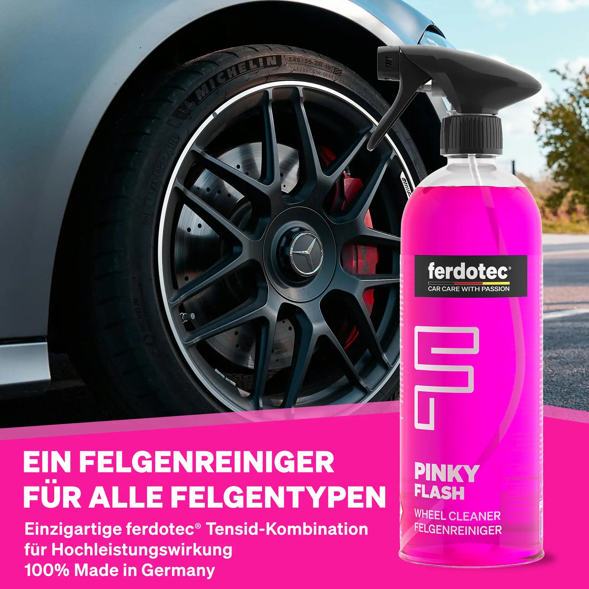 Pinky Flash Felgenreiniger² Spar-Set