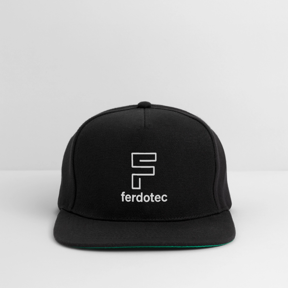 Snapback Cap - Schwarz/Schwarz