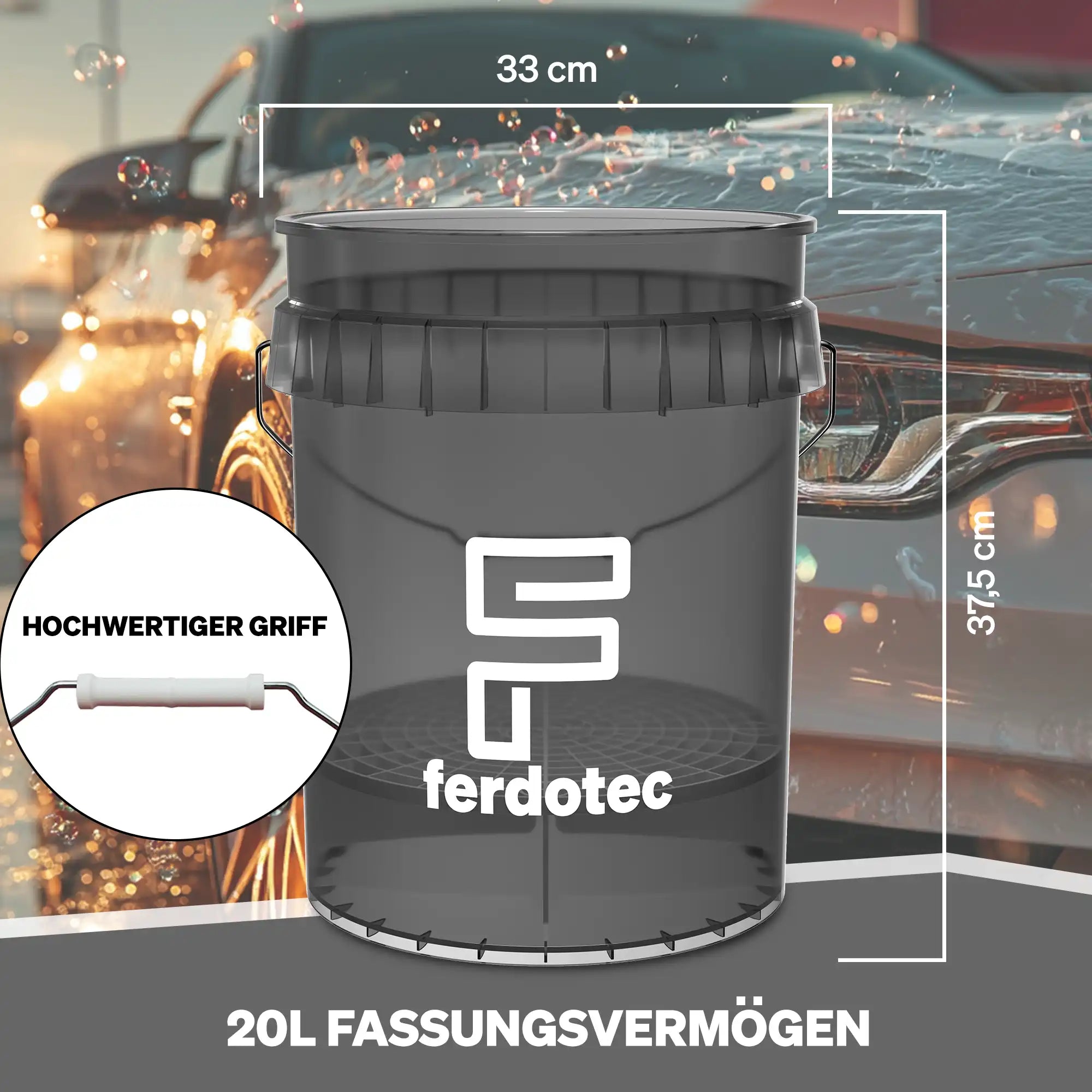Basic Car Care Set Schwarz